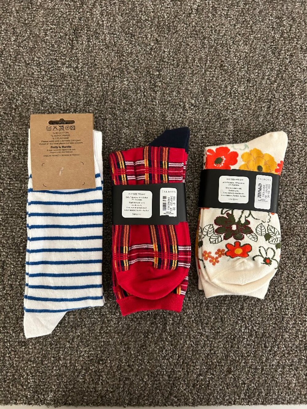 Set/3 Trouser Socks - Picture 2 of 2